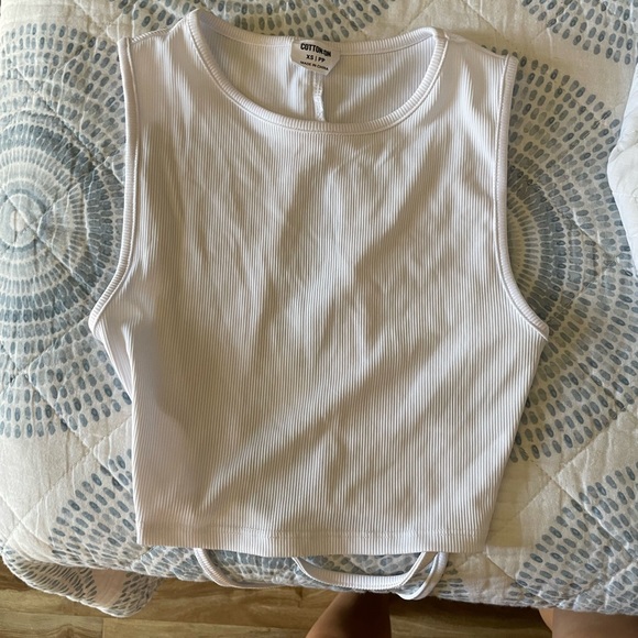 Two Cotton On Crop Tops Open Back - Picture 3 of 6
